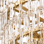 Lustra Link 36" Tiered Round Chandelier