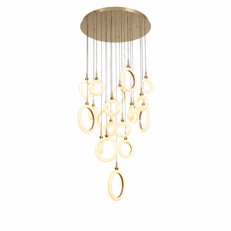 Lustra Ring 19-Lights LED Chandelier