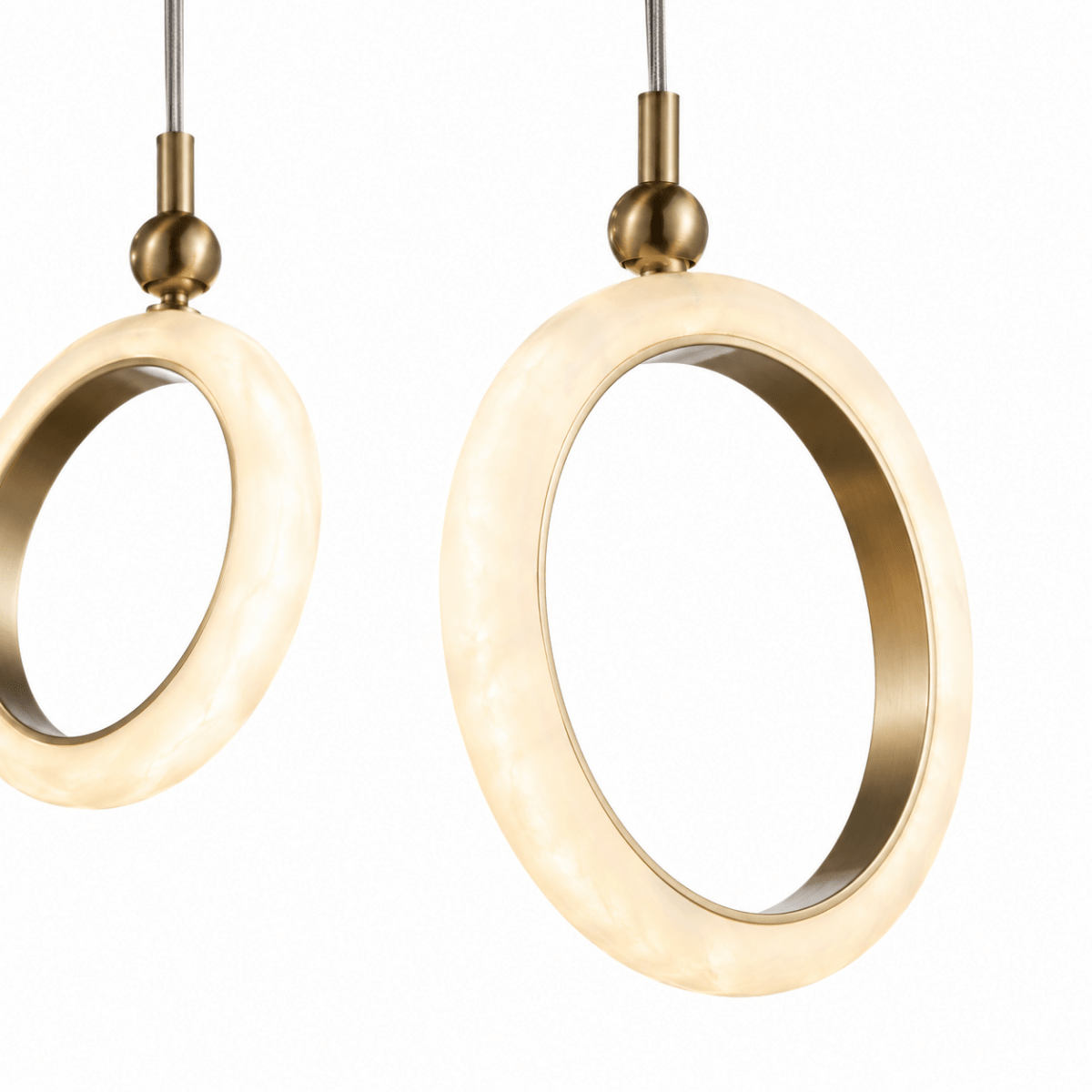 Lustra Ring 19-Lights LED Chandelier