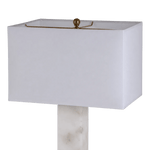 Luxe Linea Marble Table Lamp