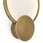 Lyra Disc 8 Inch Glass LED Wall Sconce