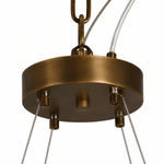Melt 24 Inch Round LED Chandelier