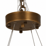 Melt 32 Inch Round LED Chandelier