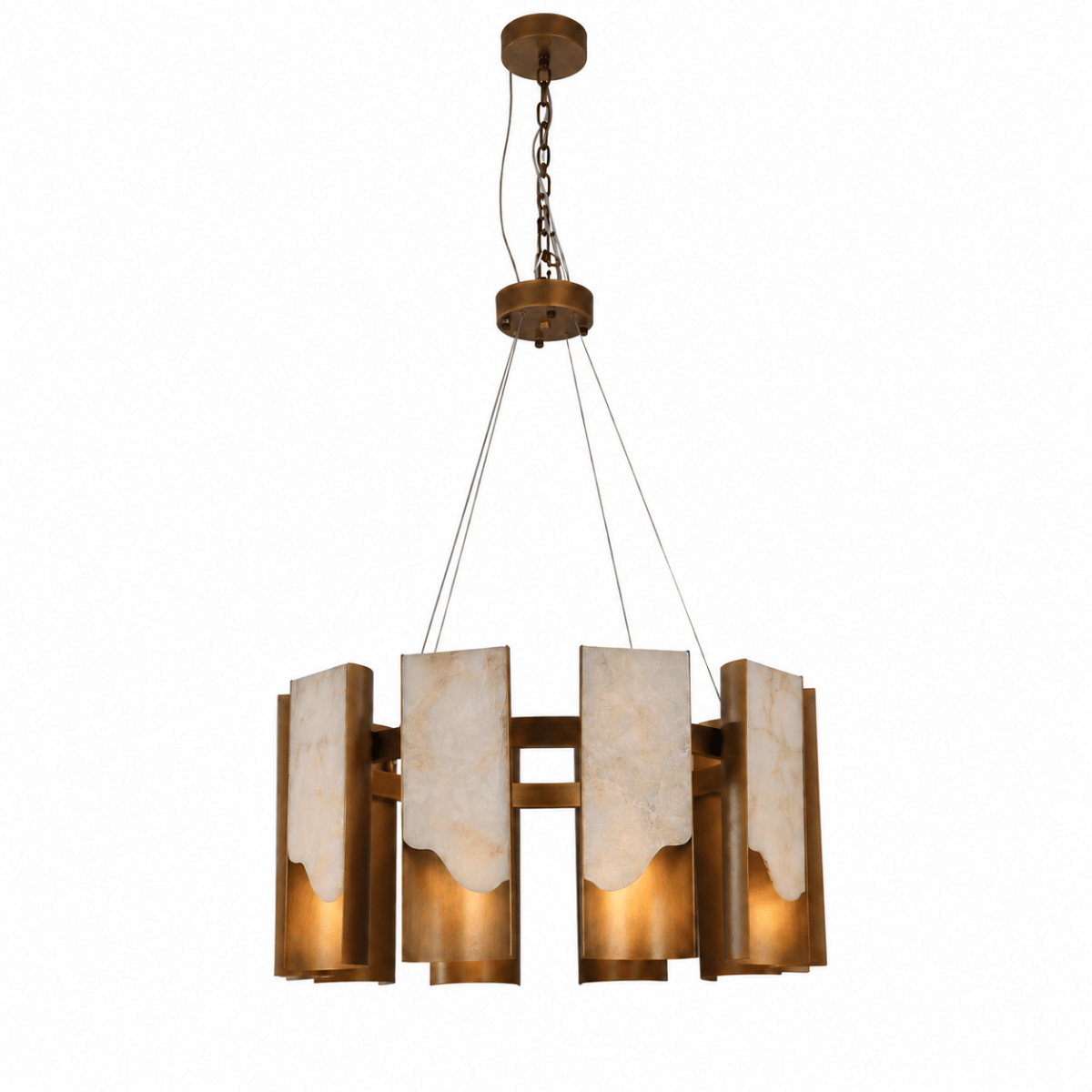 Melt 32 Inch Round LED Chandelier