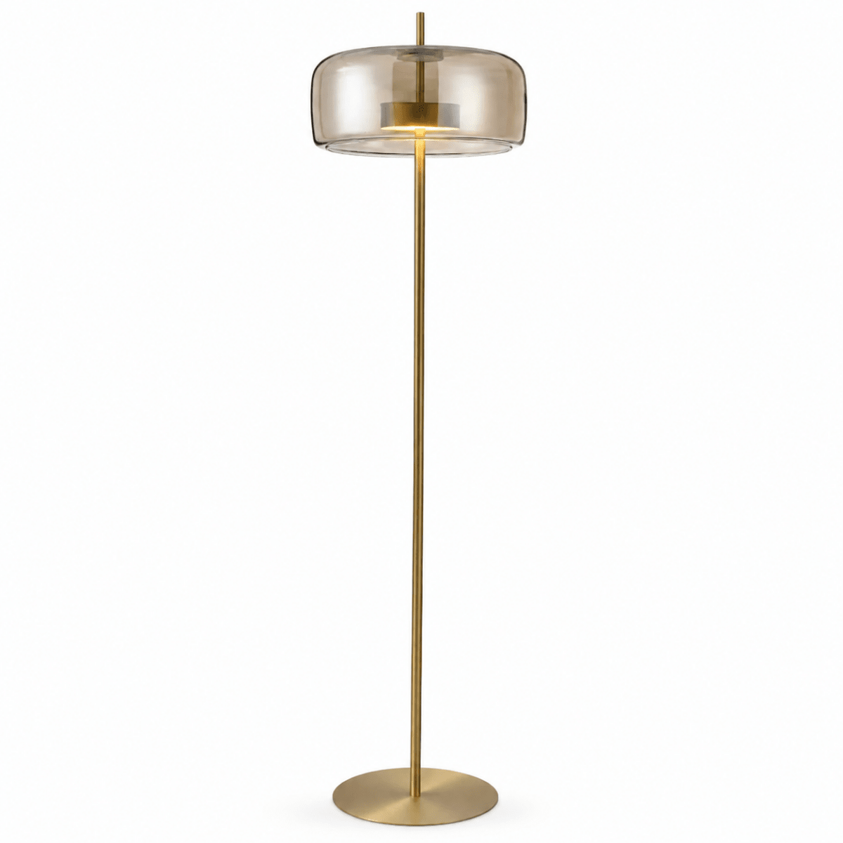 Mira Dome Glass LED Floor Lamp
