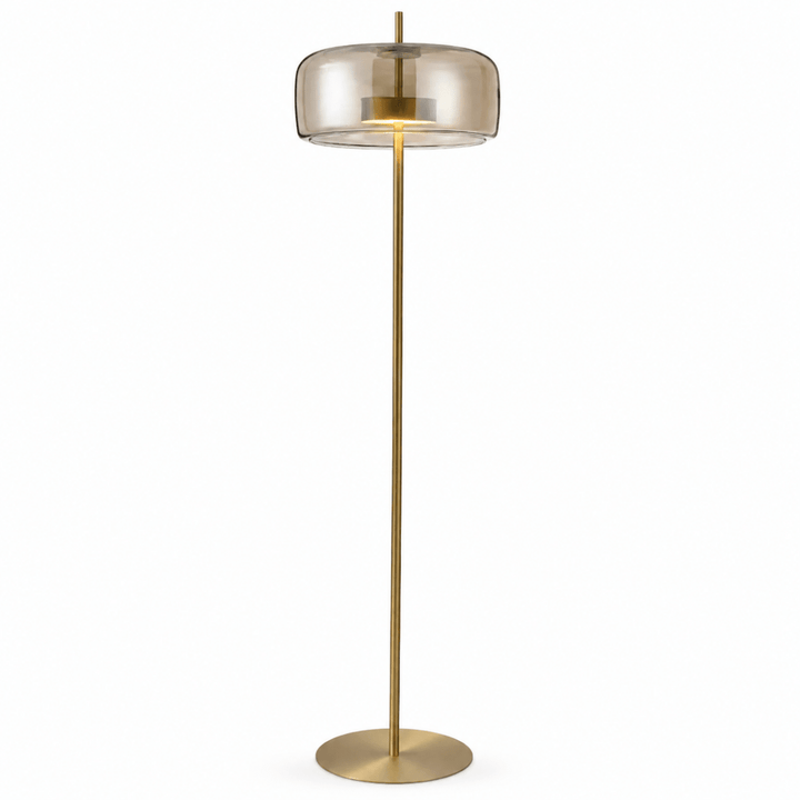 Mira Dome Glass LED Floor Lamp