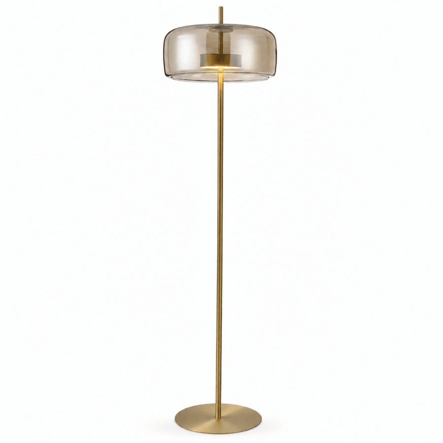 Mira Dome Glass LED Floor Lamp
