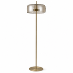 Mira Dome Glass LED Floor Lamp