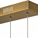 Modulon Suspension Smoke Linear LED Chandelier