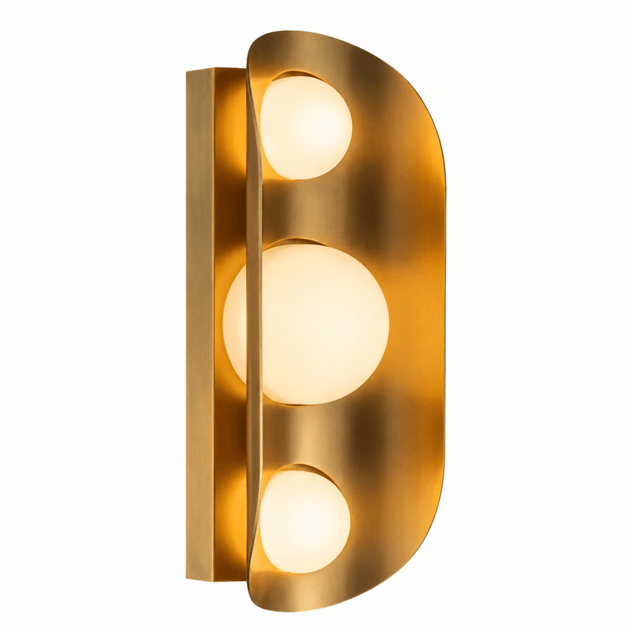 Molari 3-Light Globe Wall Sconce