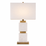 Monaco 28 Inch Marble Table Lamp