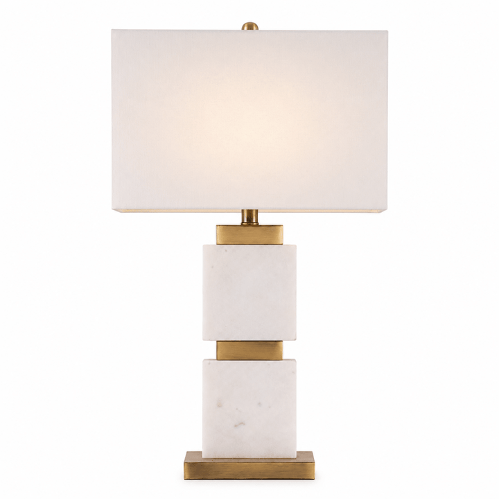 Monaco 28 Inch Marble Table Lamp