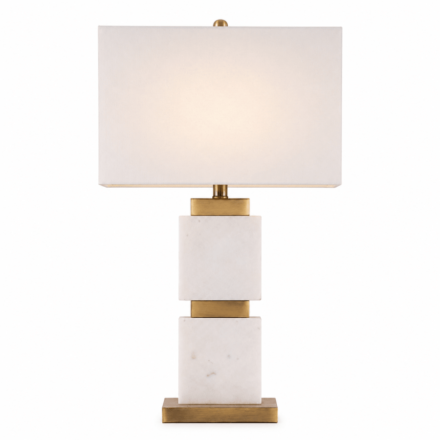 Monaco 28 Inch Marble Table Lamp