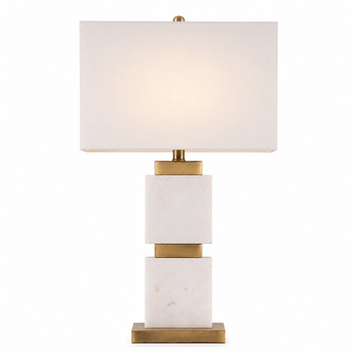Monaco 28 Inch Marble Table Lamp