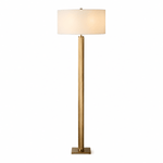Moro Aged Brass Metal Floor Lamp