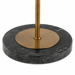 Nebulo 8 - Globe Aged Brass Staggered Floor Lamp