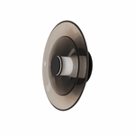 Nexis 12 Inch Smoky Glass LED Wall Sconce
