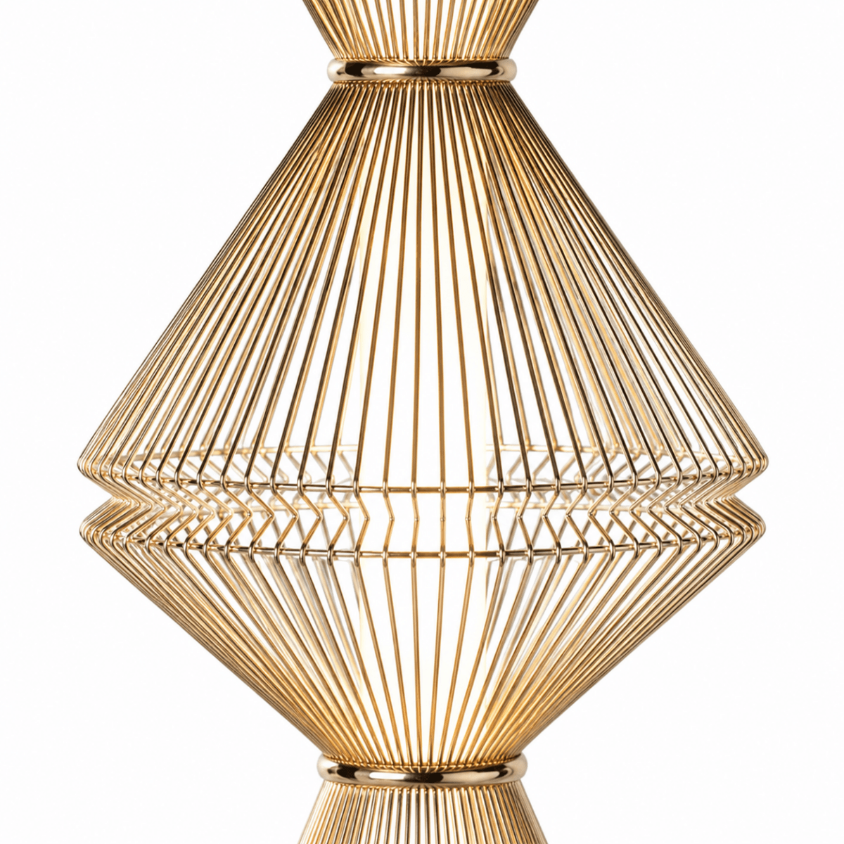Oranique Tiered Wire LED Floor Lamp