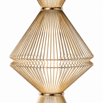 Oranique Tiered Wire LED Floor Lamp