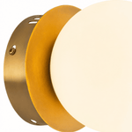 Orbis Midi 6 Inch Flush Wall Sconce