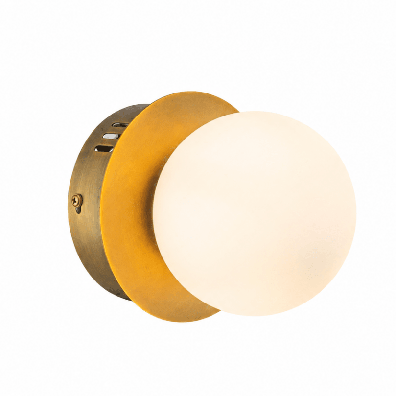 Orbis Mini 5 Inch Flush Wall Sconce