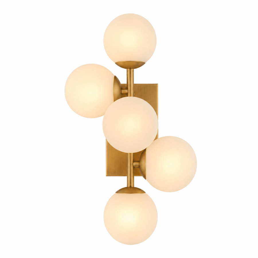 Orion 5-Globe Wall Sconce