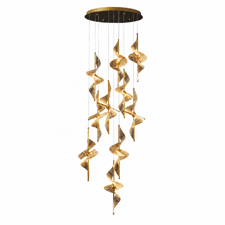 Rhythm 9 - Light LED Chandelier