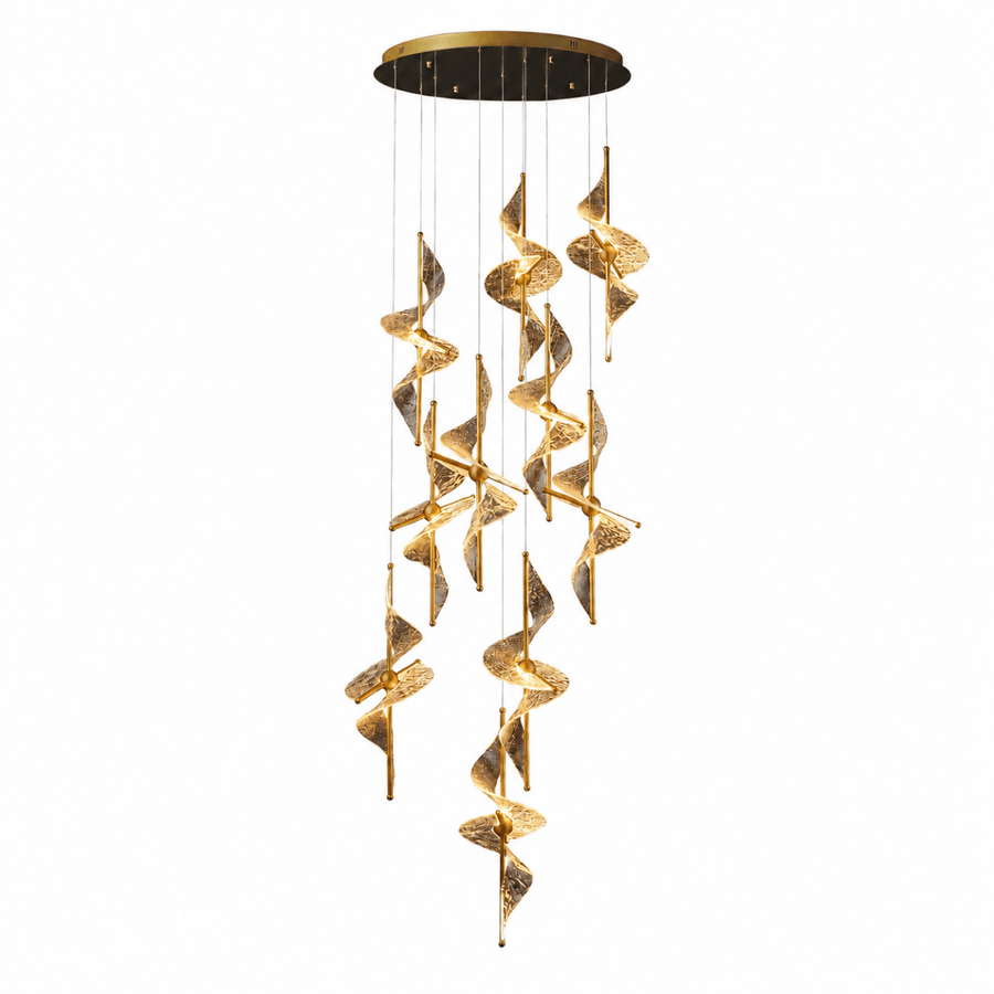 Rhythm 9-Light LED Chandelier