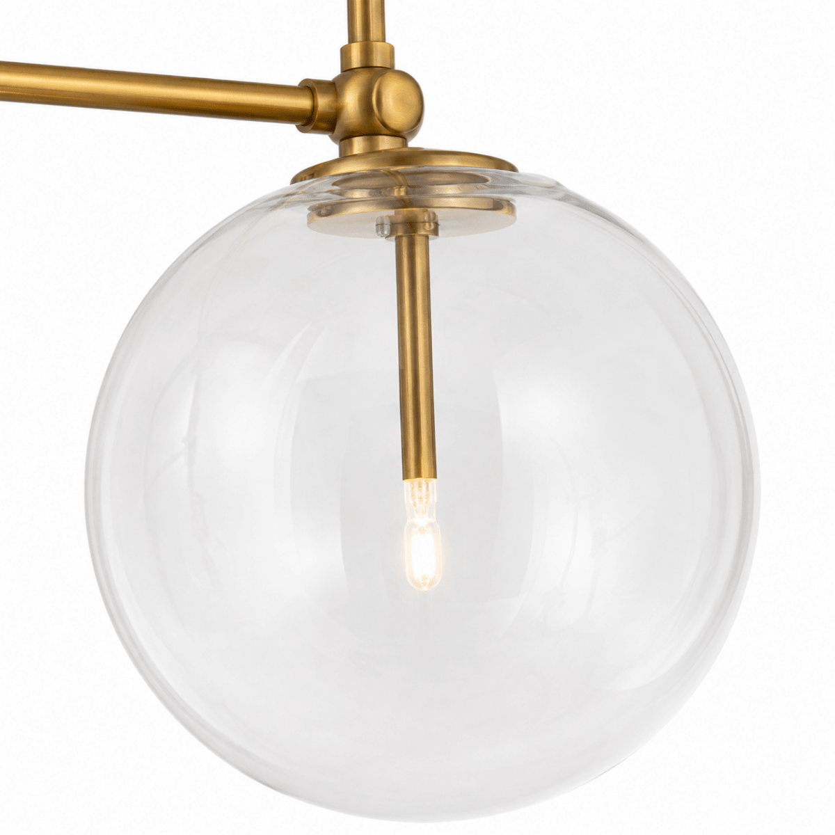 Shadowline 7-Globe Linear Chandelier