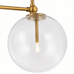 Shadowline 7 - Globe Linear Chandelier