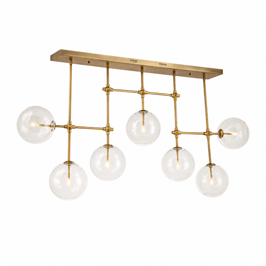 Shadowline 7-Globe Linear Chandelier