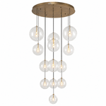 Shadowline 78 Inch Multi 12 Light Chandelier