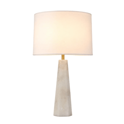 Sierra Taper Marble Table Lamp