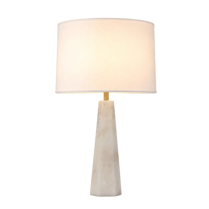 Sierra Taper Marble Table Lamp