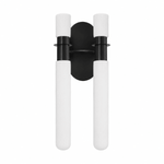 Strion Double Glass LED Wall Sconce