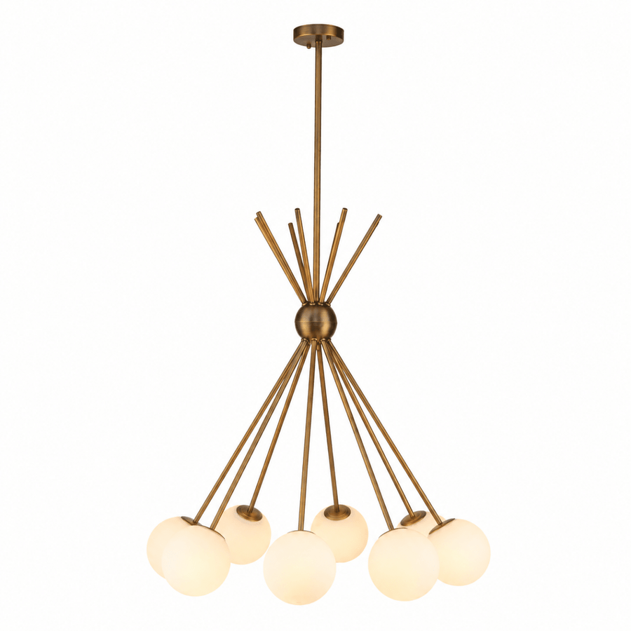 Tangent 33 Inch 6-Globe Sputnik Chandelier