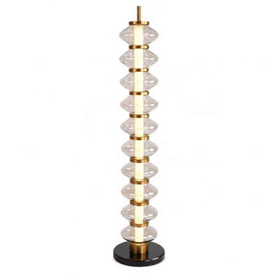 Torello Crystal LED Floor Lamp