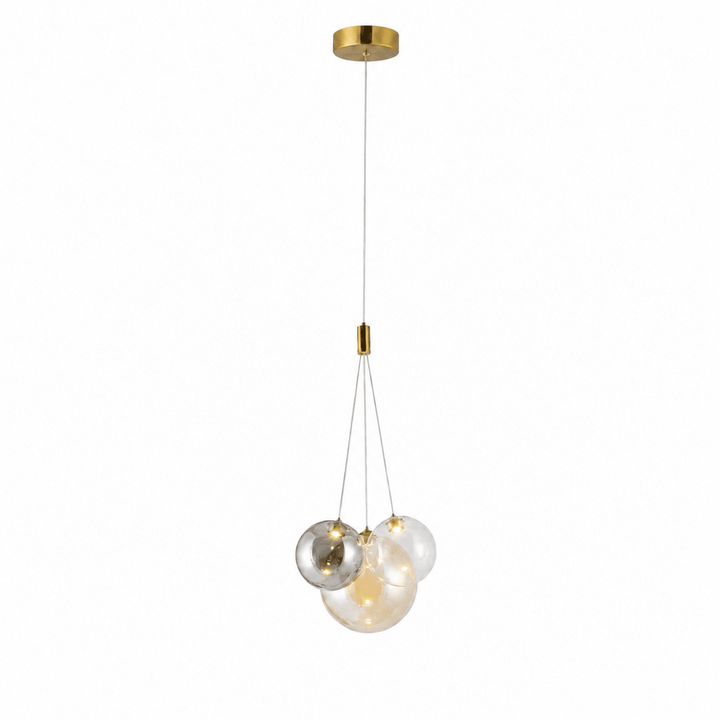 Tricolor Drift 3-Globe LED Pendant