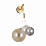 Tricolor Drift 3 - Globe LED Wall Sconce