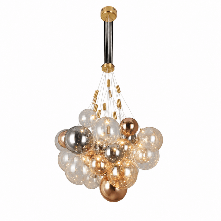Tricolor Drift 39-Globe LED Chandelier
