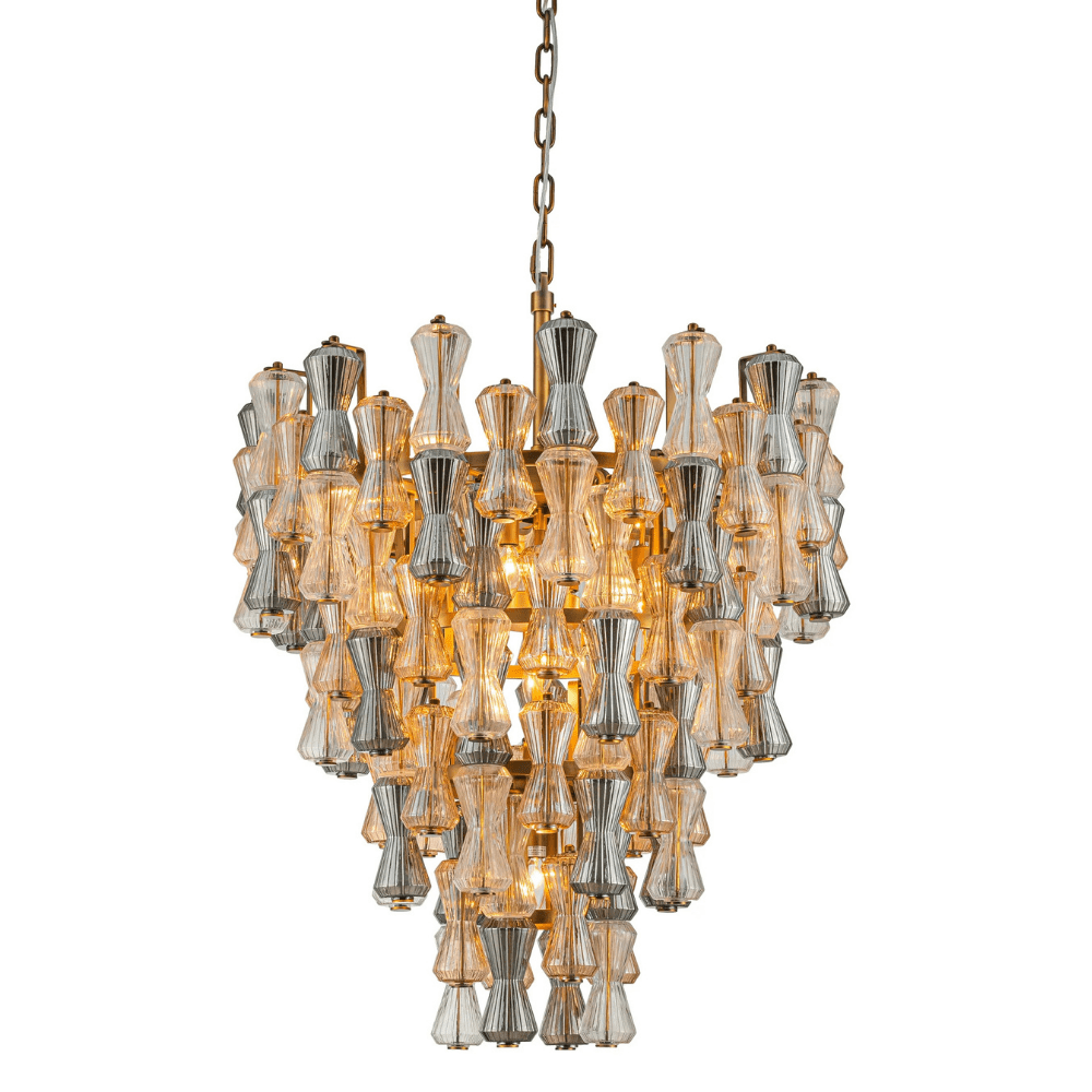 Vega 35" Multi Color Chandelier