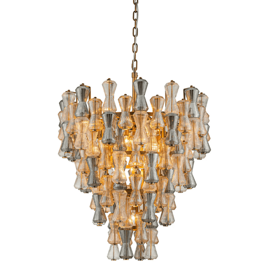 Vega 35" Multi Color Chandelier
