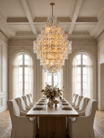 Vega 42" Clear Color Chandelier