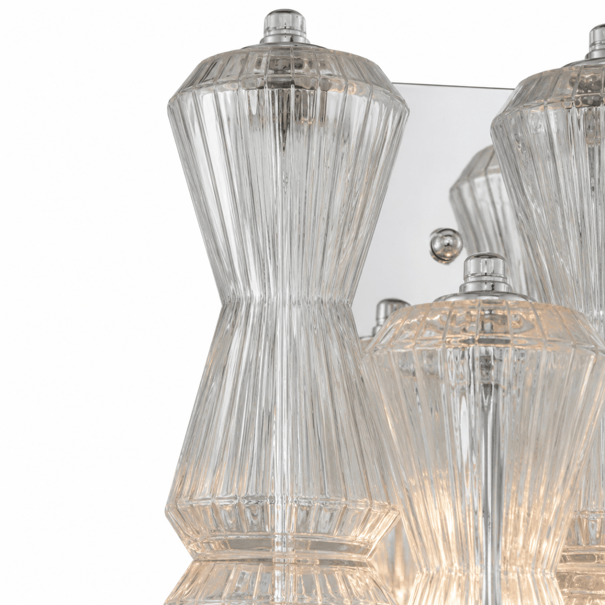 Vega Clear Rainfall 26" Chandelier