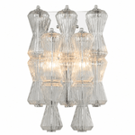 Vega Clear Rainfall Wall Sconce