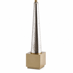 Vela 37 Inch Glass Table Lamp