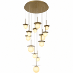 Velora Sphere 13 - Globe Glass Chandelier