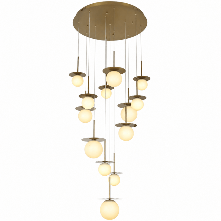 Velora Sphere 13 - Globe Glass Chandelier