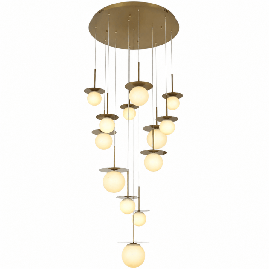 Velora Sphere 13-Globe Glass Chandelier