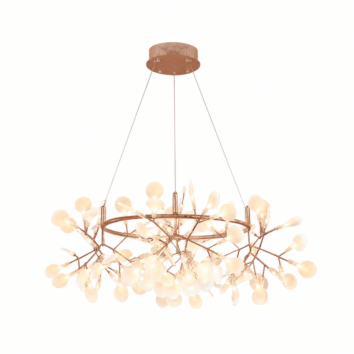 Willow Firefly 42 Inch Round LED Chandelier